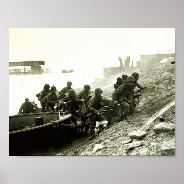 Poster Atravessando o Reno (Frente)