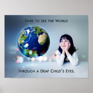 Poster Atreve-se a ver o mundo através dos olhos de uma
