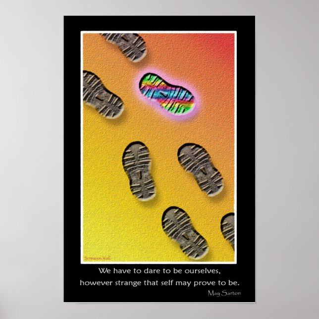 Poster Atrevo-me a ser diferente (Frente)