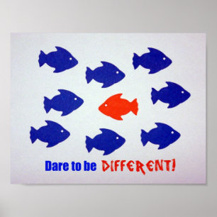 Poster Atrevo-me a ser diferente!