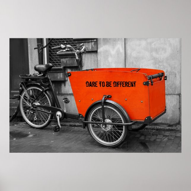 Pôster Atrevo-me a ser diferente (Frente)