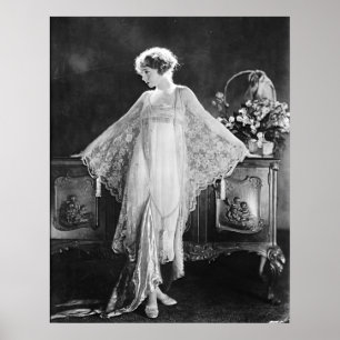 Pôster Atriz Lillian Gish