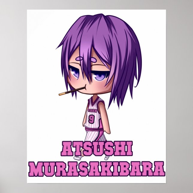 Poster Atsushi Murasakibara (Frente)