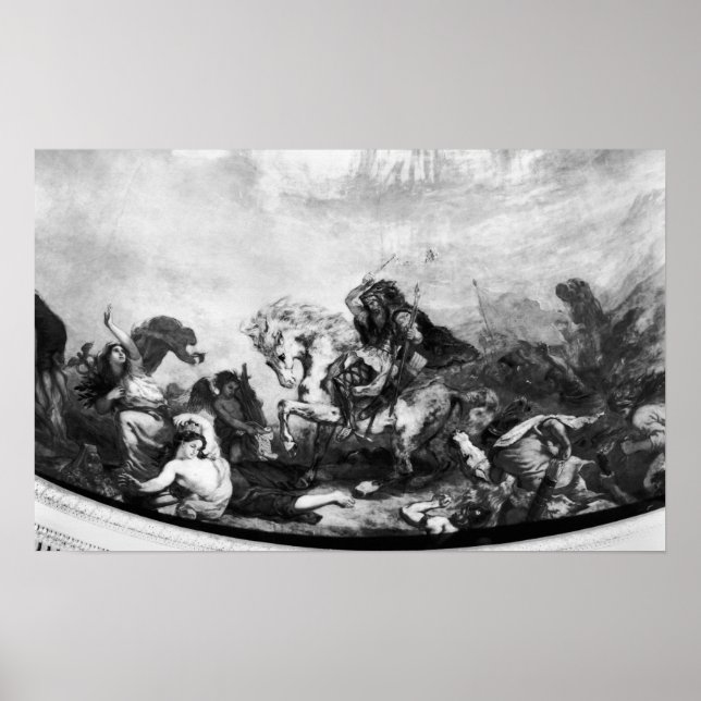 Pôster Attila the Hun  and his hordes (Frente)