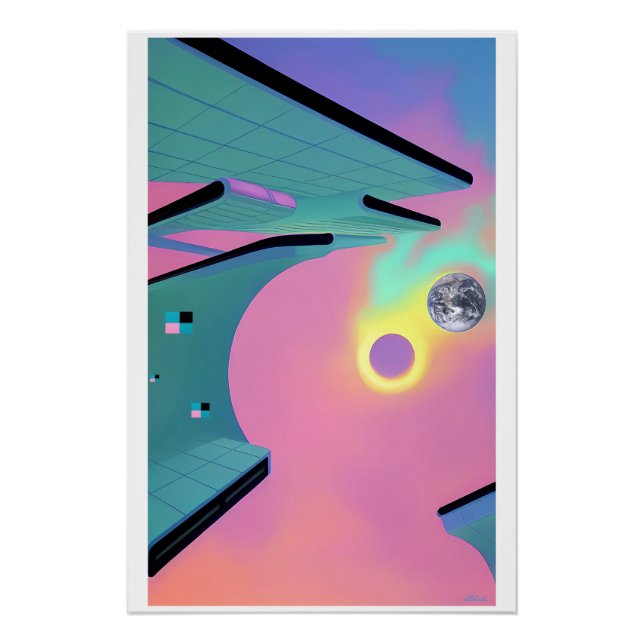 Pôster Atualização Planetária (Frente)