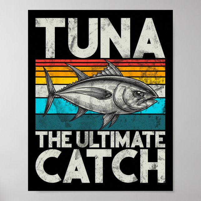 Poster Atum A Pesca Do Atum De Captura Final (Frente)