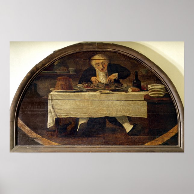 Pôster Au Gourmand', sinal de compro para Corcellet (Frente)