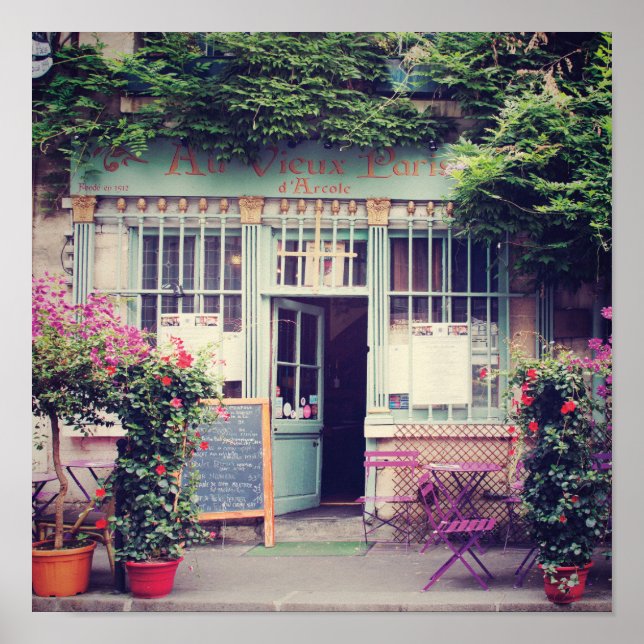 Poster Au Vieux Paris (Frente)
