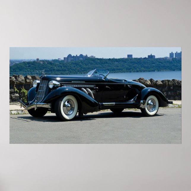 Poster Auburn 851 Speedster (Frente)