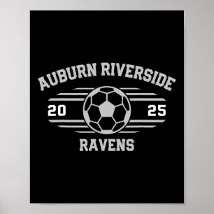 Poster Auburn Riverside Ravens Futebol Byll 2025