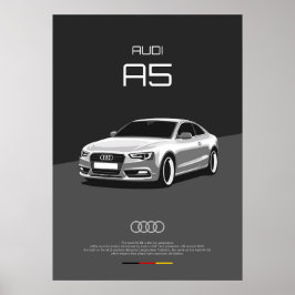Poster Audi A5 B8