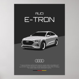 Poster Audi e-tron Sportback