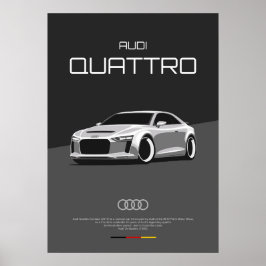 Poster Audi Quattro Concept (2010)