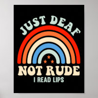 Audição deficiente de linguagem de sinais ASL surd