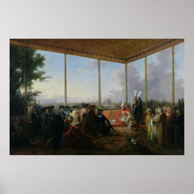 Pôster Audience Given in Constantinople (Frente)