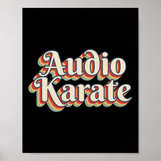 Poster Audio Karate 70's Show 