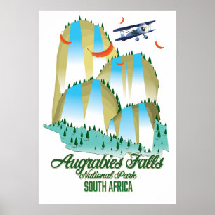 Poster Augrabies Falls National Park África do Sul