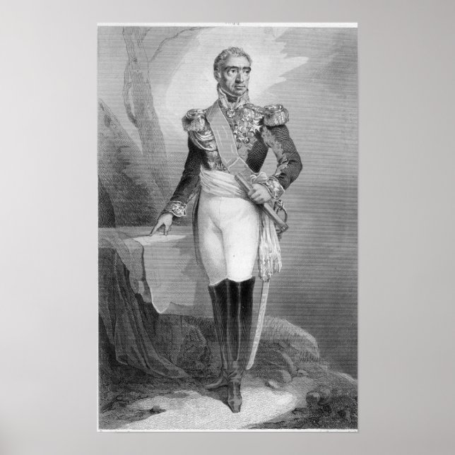 Poster Auguste Frederic Louis Viesse de Marmont (Frente)