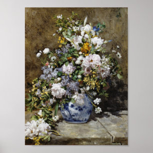 Poster Auguste Renoir - Buquê Primavera