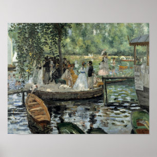 Poster Auguste Renoir - La Grenouillere
