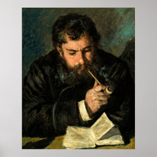 Poster Auguste Renoir por Claude Monet
