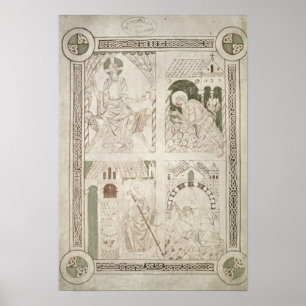 Poster Augustine no Fés de Cristo e Escribe