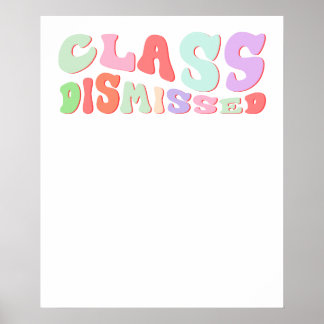 Poster aula cancelada