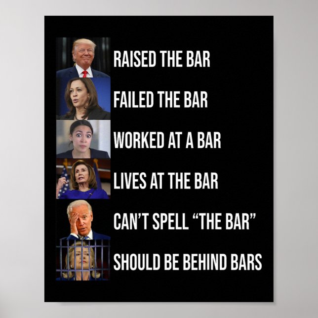 Poster Aumentado O Bar Falhou O Bar (Frente)