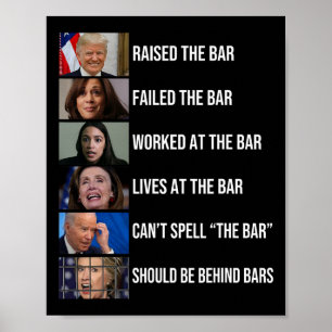 Poster Aumentado O Bar Falhou O Bar Funcionou No Bar
