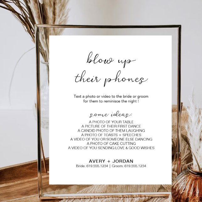 Poster Aumente O Jogo De Caça De Fotos De Casamento Moder (Criador carregado)