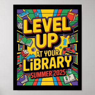Poster Aumente Suas Habilidades Na Biblioteca Readi Verão