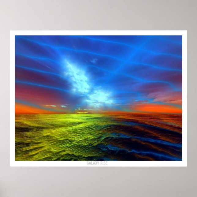 Pôster Aumento da Galáxia (Frente)