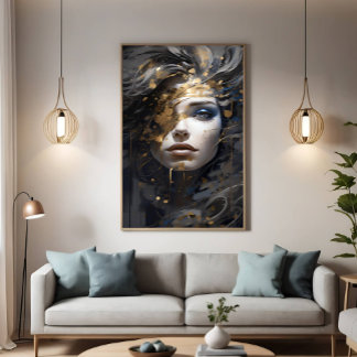 Poster Aura Dourada