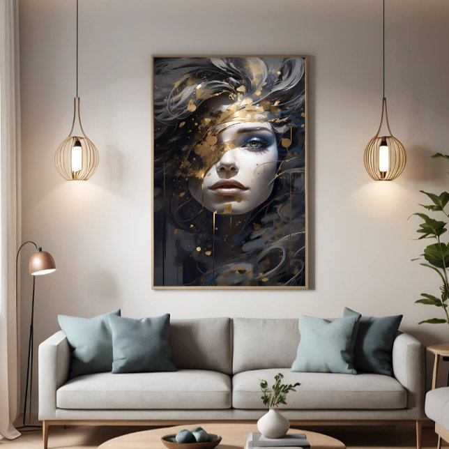 Poster Aura Dourada (Criador carregado)