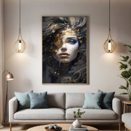 Poster Aura Dourada