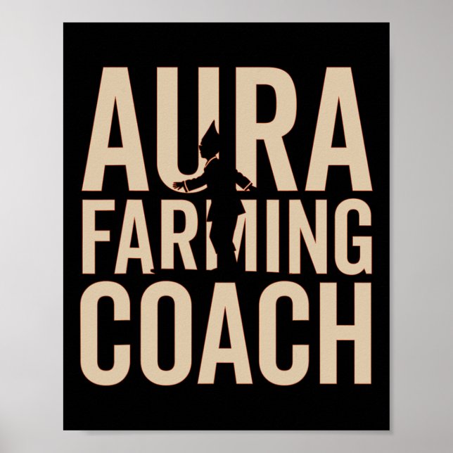 Poster Aura Farming Coach Boat Racing Halloween (Frente)