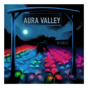 Pôster Aura Farming Colorful Valley