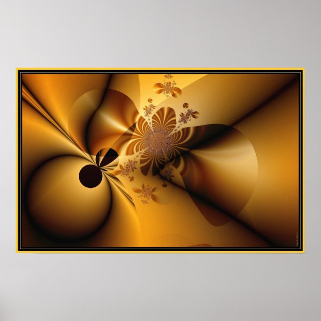 Poster Aureate Lepidotera. (Frente)