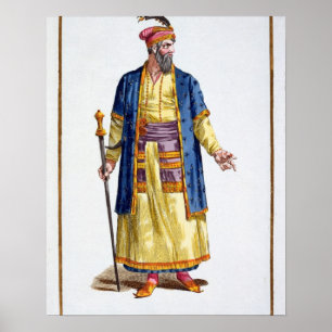 Pôster Aurengzeb, grande Khan das hordas Mongol do Re