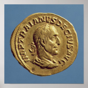 Pôster Áureo de Trajan Decius
