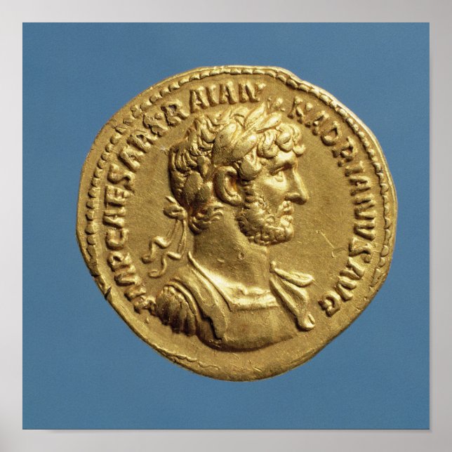 Poster Aureus  of Hadrian (Frente)