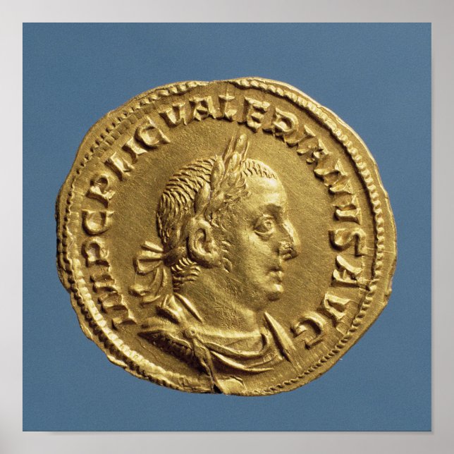 Poster Aureus  of Valerian I (Frente)