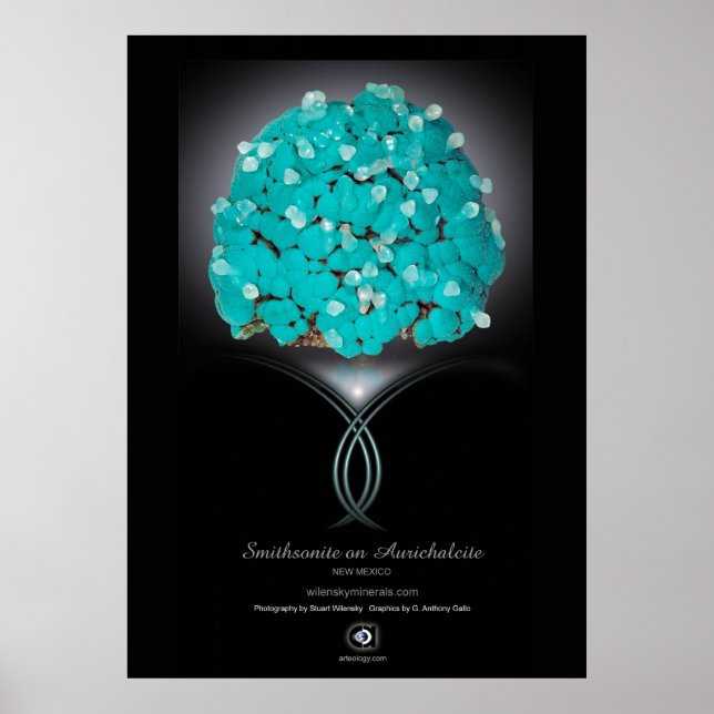 POSTER AURICALCITO SMITHSONITE (Frente)