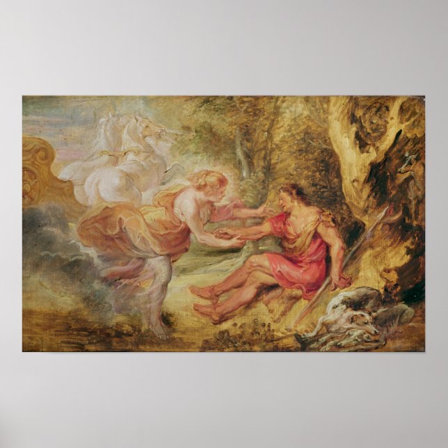 Pôster Aurora Abduzindo Cephalus, 1636 (Frente)