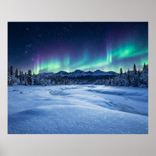 Poster Aurora Boreal