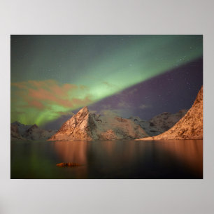 Poster Aurora Boreal, Luzes Polares