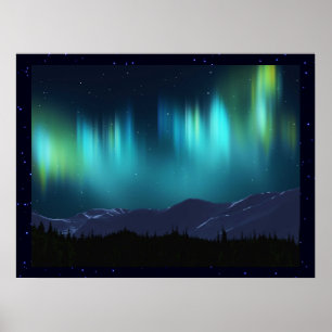 Poster Aurora Borealis