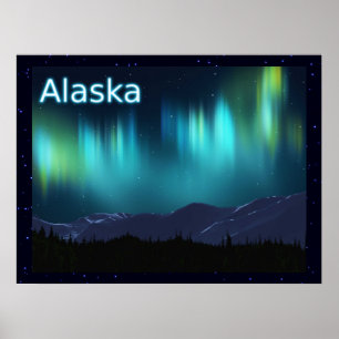 Pôster Aurora Borealis