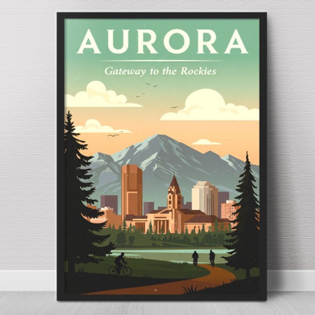 Poster Aurora Colorado Antiga (Criador carregado)