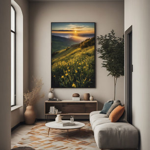 Poster Aurora Dourada